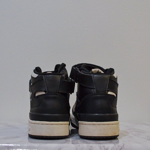 ADIDAS | BLACK & WHITE FORUM MID - Picture 3 of 8